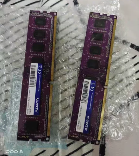 自用威刚ddr3 4g 1600mhz内存...