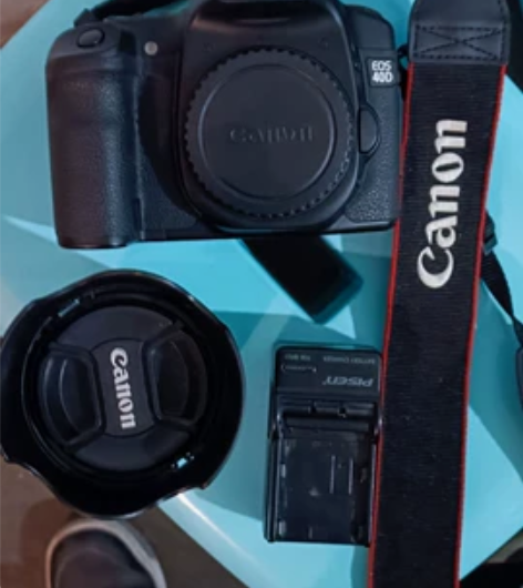 单反相机，佳能40d，带一个3代的镜头，自...