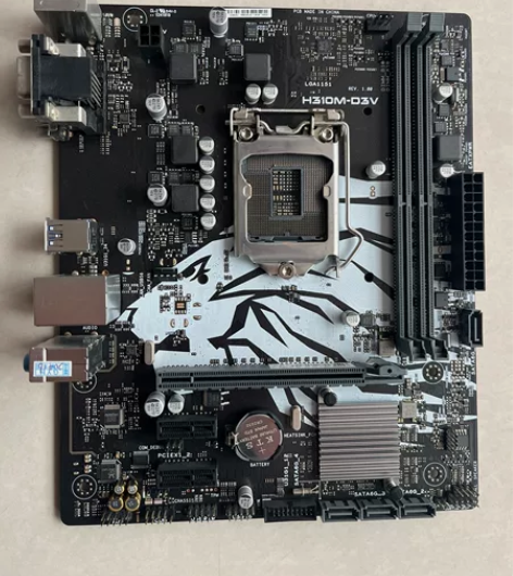 华硕H310M-D3V主板一块，成色很好，...