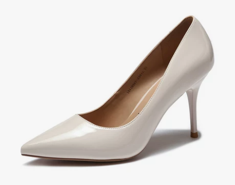 戈美其2018春季新款时尚高跟鞋性感漆皮浅...