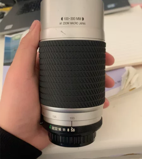 图丽镜头100-300mm，pk宾得口，自...