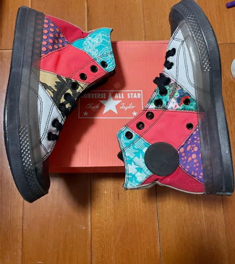 全新 匡威男士高帮帆布鞋 40码 全新正品...