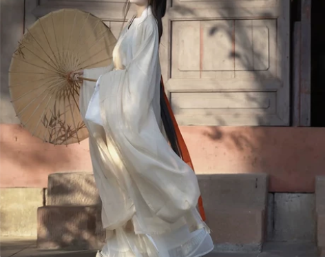 神明少女汉服原创魏晋广袖流仙裙古装仙气飘逸...