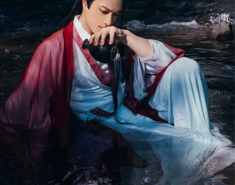如梦霓裳汉服男装衣裳大袖衫[相思引]七魏晋...