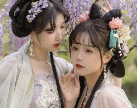 打包汉服耳饰耳夹合集远山乔七月夕 标价是全...