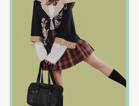 耀春原创jk汉服jk下裙 感兴趣的话点“我...