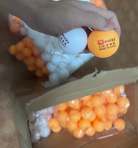 【40元/100个】正品发球机专用乒乓球三...