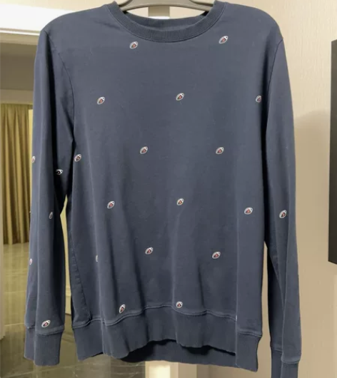 PLORY男士卫衣8成新，180L码，清理...