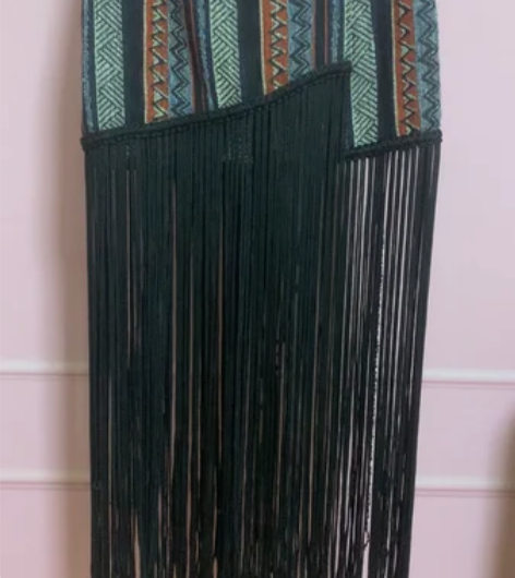 民族风裙子，流苏，帅酷女孩，藏族风，L 感...