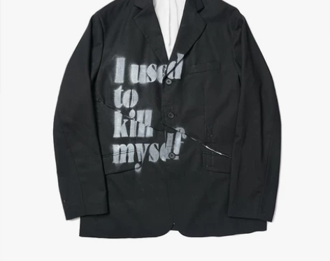 ATTEMPT AW18 两段式破坏印花男...