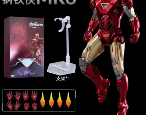 动漫中动玩具钢铁侠MK3mk4mk6mk5...