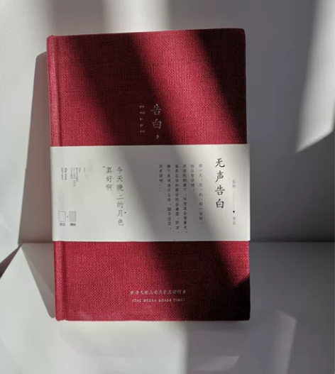 青禾纪无声告白A5学生日记本加厚手账本横线...