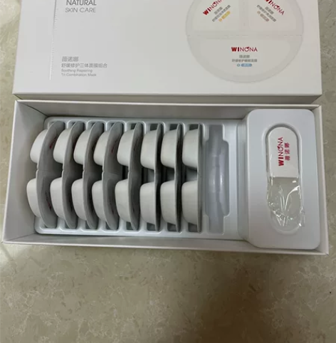 薇诺娜舒缓修护三体面膜组合，涂抹面膜 仅开...