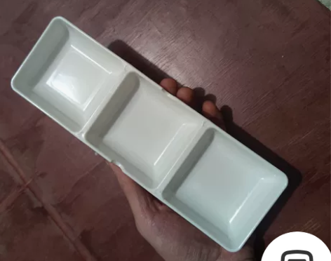 调色盘国画水粉水彩三格空间调色画画调色直径...