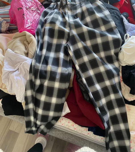 夏季阔腿裤高腰 没穿过 m码 质量很好 秒...