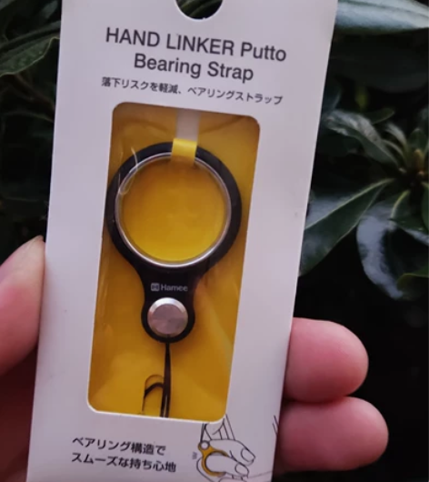 日本Hamee正品苹果安卓手机挂绳指环手机...