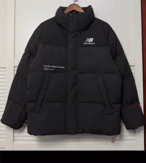 正品新百伦立领羽绒服（越南代工厂拉回） 尺...
