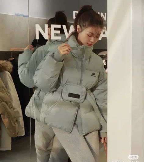 新百伦束腰羽绒棉服 New balance...