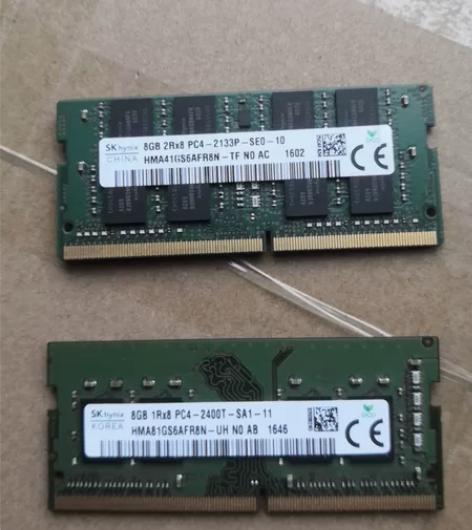 ddr4 8g*2=16g内存 一条213...