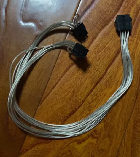 加长50cm 6转双8p 8转双8pin电...