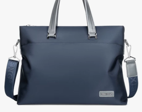 男包手提包牛津纺男士公文包横款商务休闲韩版...