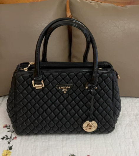 女士黑色菱格包 感兴趣的话点“我想要”和我...