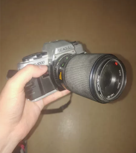 海鸥 df 1000 胶片相机套机 本体损...