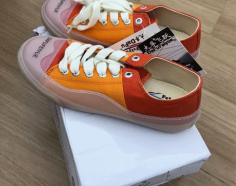 飞跃官方全新正品帆布鞋36码。小男生小女生...