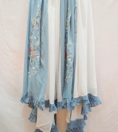 玉术正品汉服女妙菡原创晋制齐腰交领襦裙秋冬...