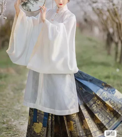 兰若庭 楚楚 明制立领长衫 Xl码全新没有...