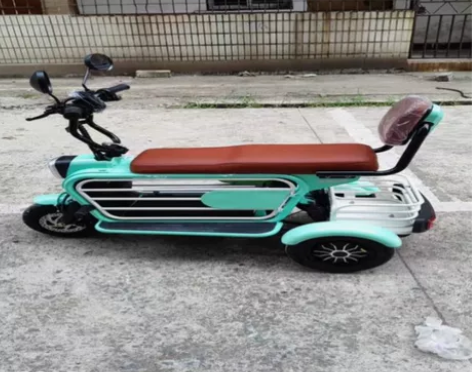 全新飞鸽电动三轮车家用小型接送孩子女士亲子...