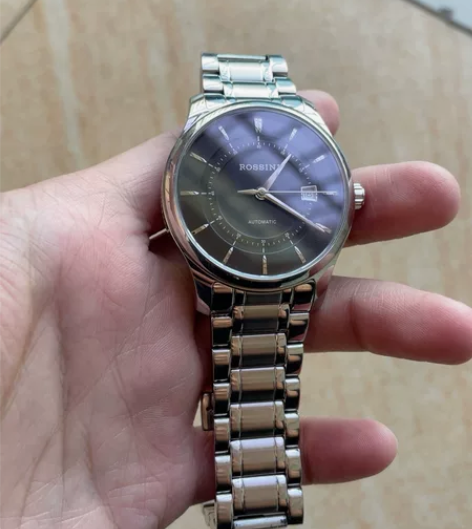 罗西尼官方旗舰店手表男自动机械表商务正品钢...