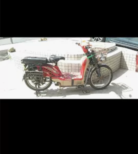 出手一台60伏20安台铃电动车，电池八成新...