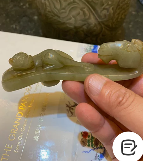 玉雕（馬上封猴） 感兴趣的话点“我想要”和...