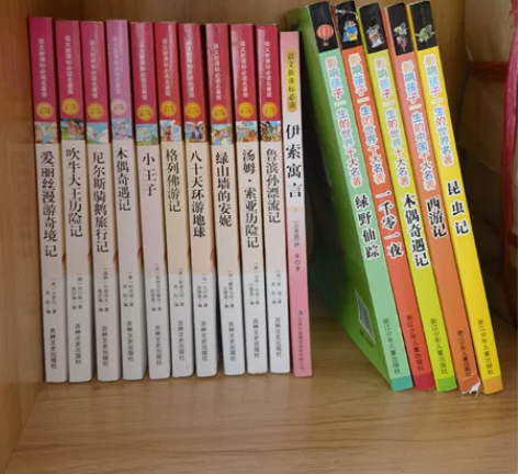 1、世界名著《木偶奇遇记，西游记，昆虫记，...