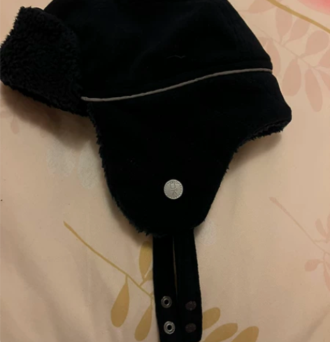 okaidi儿童风雪帽 95新 手感柔软，...