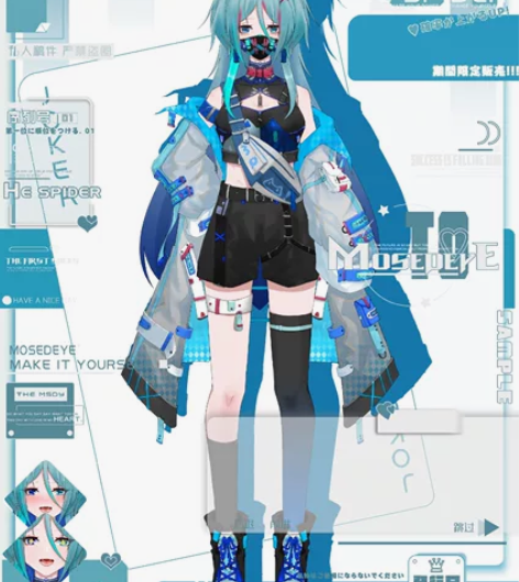 接live2d立绘 Live2d立绘包拆2...