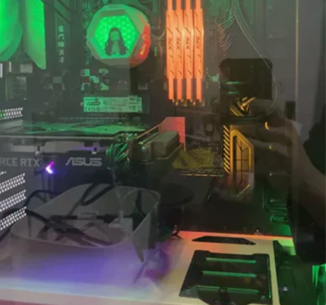 Asus/华硕rog弥豆子台式机五件套全家...