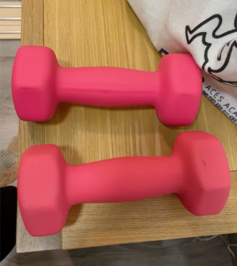 闲置哑铃 女士 2kg一个，共一对，一对4...