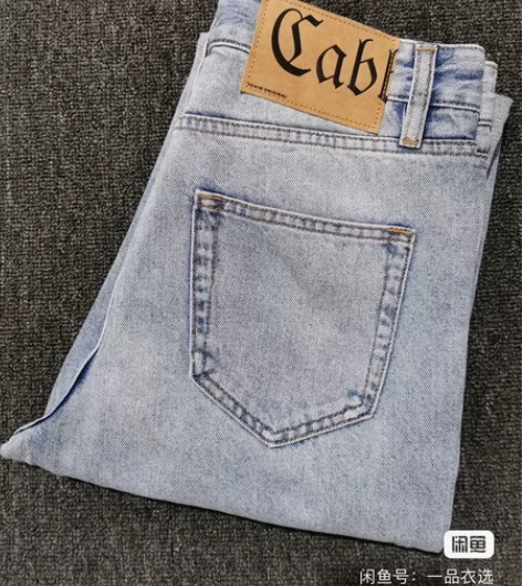 卡宾 春夏款 合体版型 直筒裤 非修身 非...