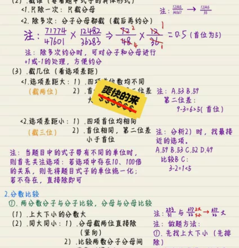 2022公务员上岸学霸手写行测申论高分笔记...