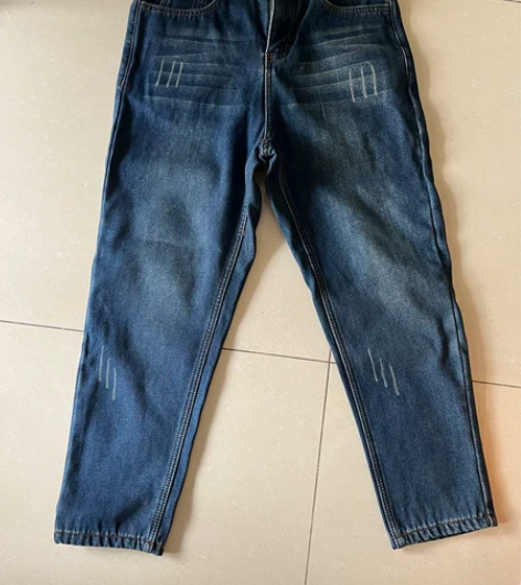 闲置全新男士加绒加厚牛仔裤,非偏远包邮哦 ...