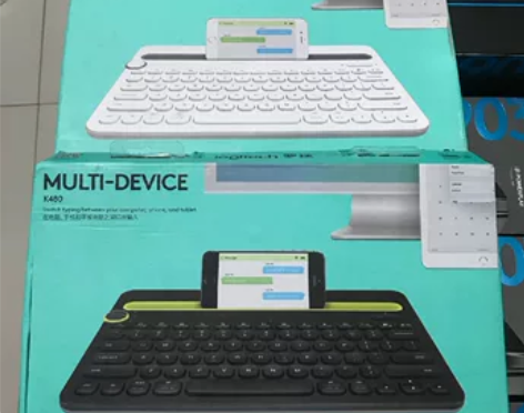 国行罗技 K480 多设备蓝牙键盘 平板电...