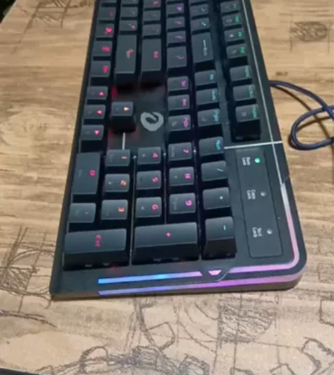 达尔优牧马人CK550真机械键盘背光发光带...