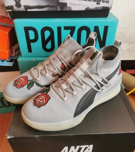 彪马 46无原盒 鞋底无磨损，鞋面完美