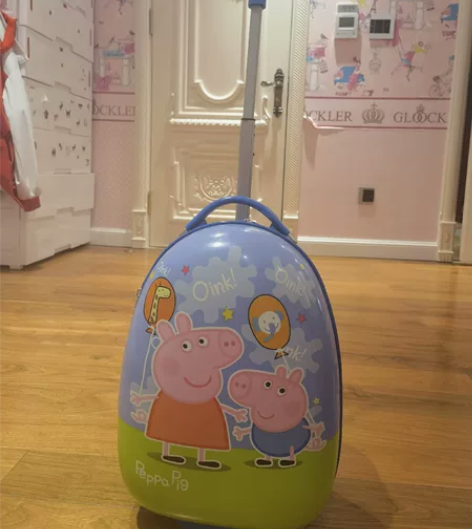 小猪佩奇16寸气球拉杆箱，万向轮，限同城。...