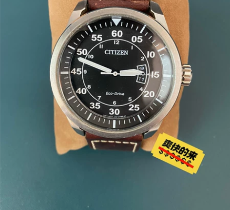 西铁城光动能手表，无需换电池，表盒啥的都在...