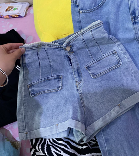 闲置各种牛仔短裤，几乎全新的，有M，L号段...