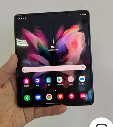 三星fold 3美版无锁。512g的黑色。...