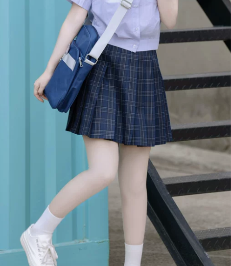 原创正版jk裙格裙冬季新款制服女樱舞纪大